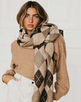 Always Classy Argyle Plaid Scarf