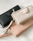 Kyla RFID Wallet w/ Snap Closure