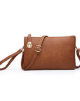 Sarah Crossbody/Clutch w/ Top Zip & Lock Closure
