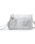 Sarah Crossbody/Clutch w/ Top Zip & Lock Closure