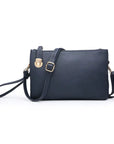 Sarah Crossbody/Clutch w/ Top Zip & Lock Closure