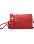 Sarah Crossbody/Clutch w/ Top Zip & Lock Closure