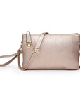 Sarah Crossbody/Clutch w/ Top Zip & Lock Closure
