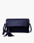 Jen&Co. - Austin Flapover Tassel Crossbody/Clutch