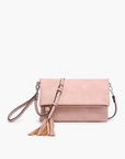 Jen&Co. - Austin Flapover Tassel Crossbody/Clutch