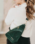 Pretty Simple Austin Sling Bag – Vegan Leather Crossbody with Adjustable Strap