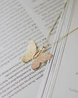 Bella Butterfly Gold Necklace