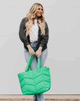 Naomi Nylon Tote Bag