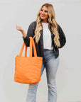 Naomi Nylon Tote Bag