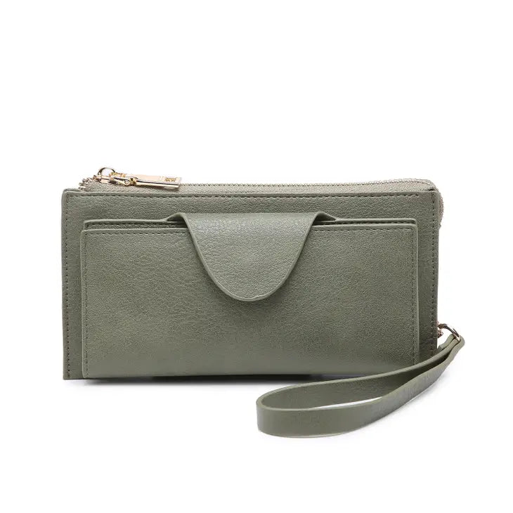 Kyla RFID Wallet w/ Snap Closure