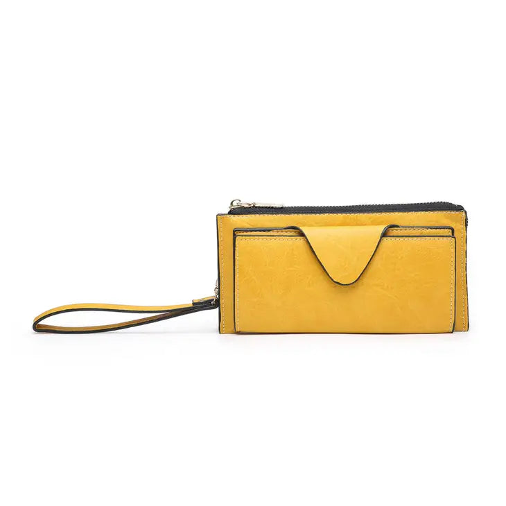 Kyla RFID Wallet w/ Snap Closure