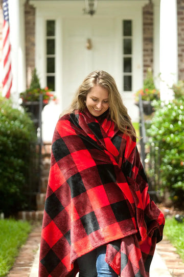 Red Check Blanket